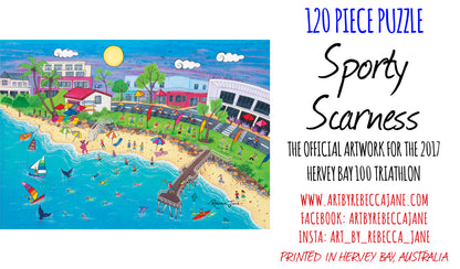 Sporty Scarness 120 Piece Puzzle