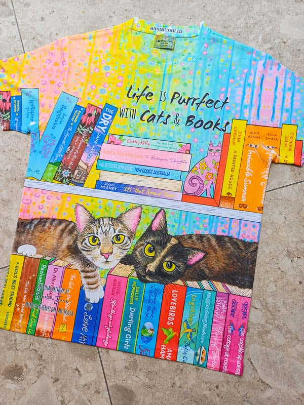 Cats n Books T-Shirt