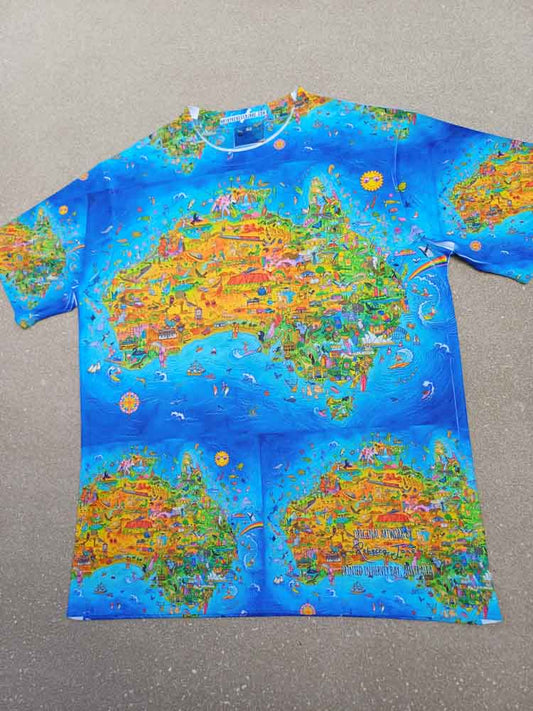 The Great Australian Map T-Shirt (Full Map)