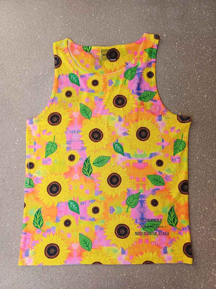 Sunflower Dreaming Singlet
