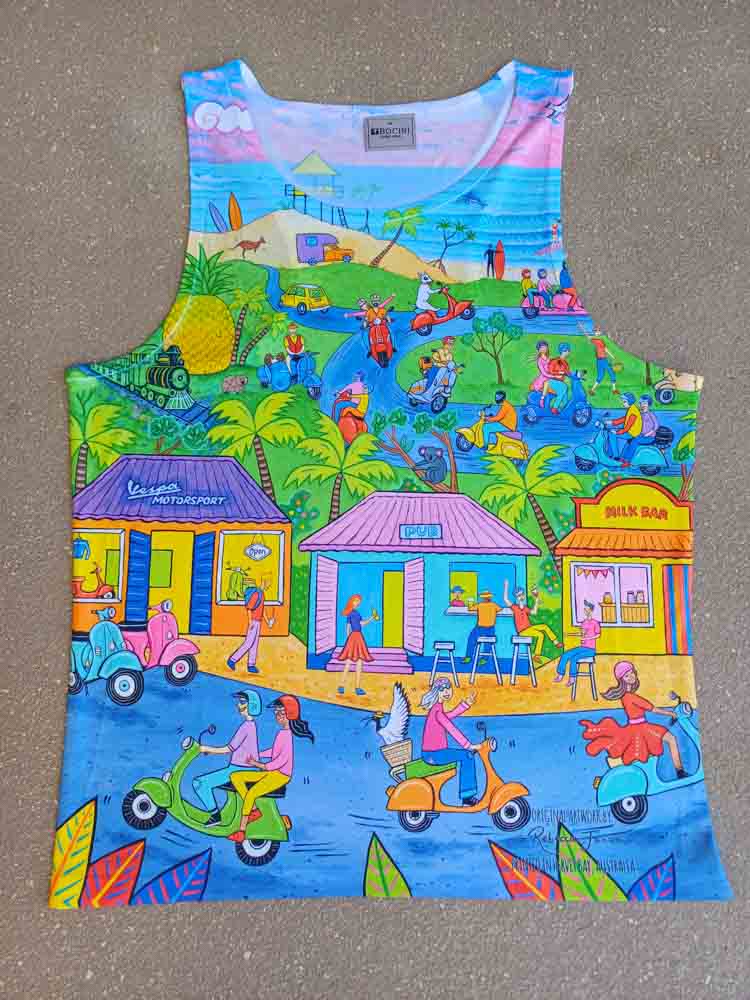 Vespas for Days Singlet