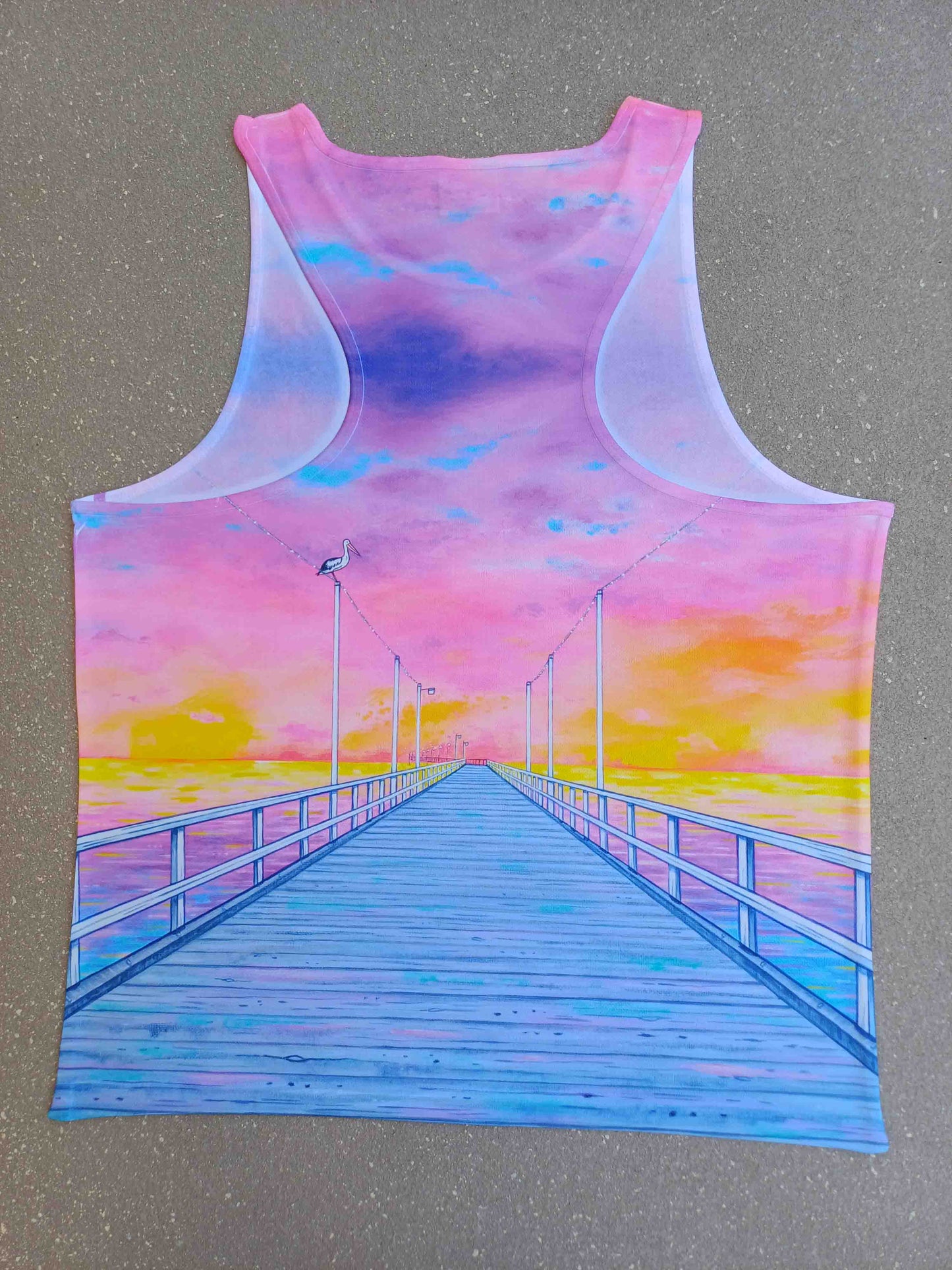 Peaceful Pier Singlet