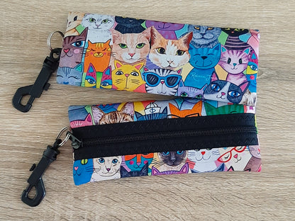 Colourful Cats Sunglass Case