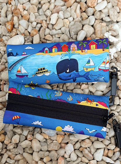 Whale Town Sunglass Case