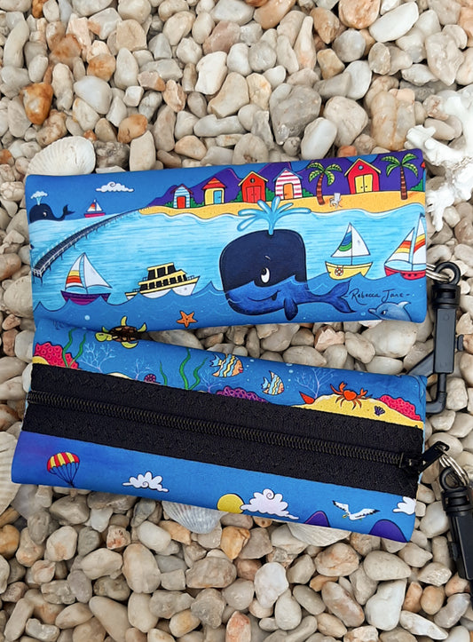 Whale Town Sunglass Case