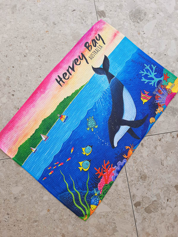 Under the Bay Tea Towel