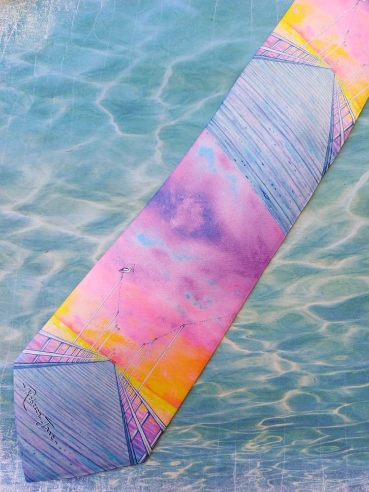 Peaceful Pier Tie