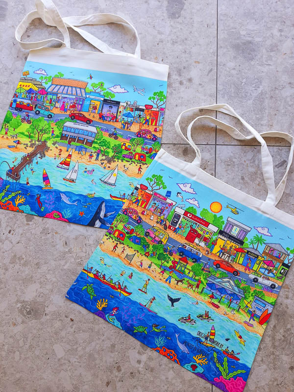 Thriving Torquay Tote Bag