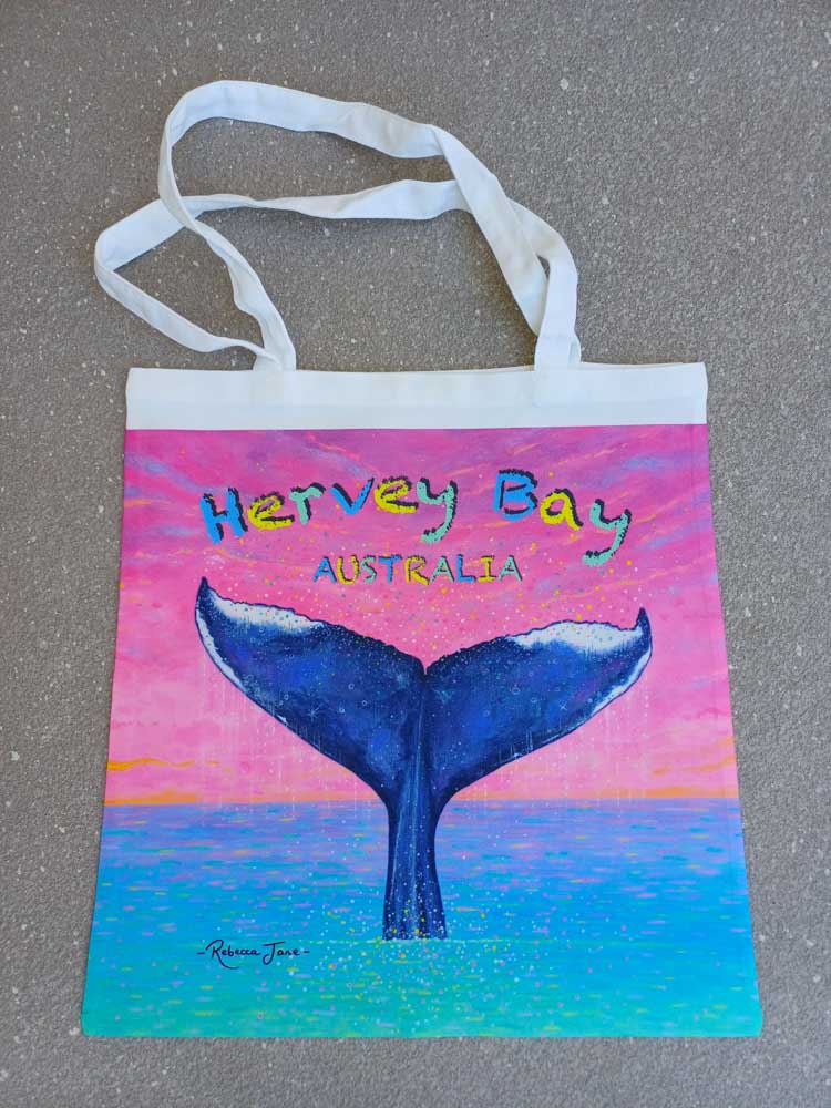 Whale Confetti Tote Bag