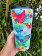 Garden Chooks Travel Mug - Stainless Steel
