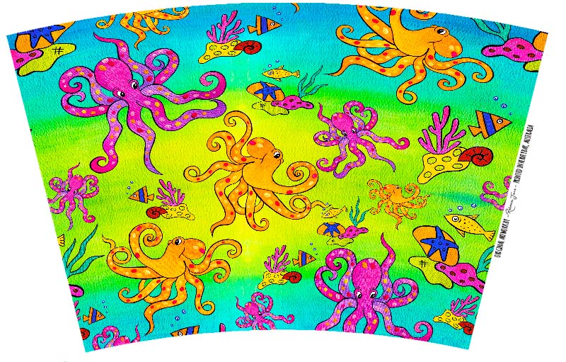 Octopus's Garden Travel Mug - Stainless Steel