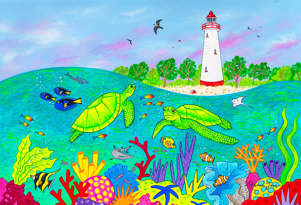 Turtle Island Tote Bag
