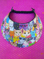 Colourful Cats Visor