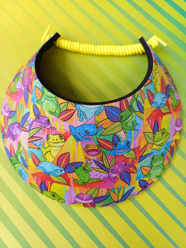Frog Moods Visor