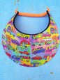 Rainbow Road Trip Visor