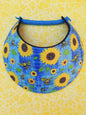 Sunflowers n Bees Visor