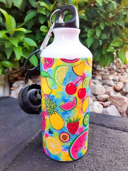 Fruit Salad 600ml Aluminium Water Bottle