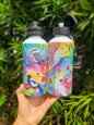 Springtime Birds and Blooms 600ml Aluminium Water Bottle