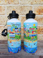 Thriving Torquay 600ml Aluminium Water Bottle