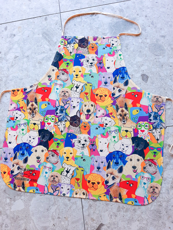 Dashing Dogs Apron