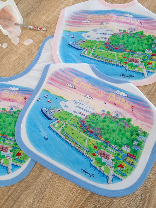Feast on East Baby Bib