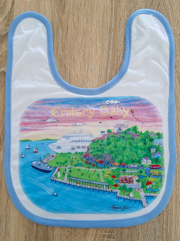Feast on East Baby Bib