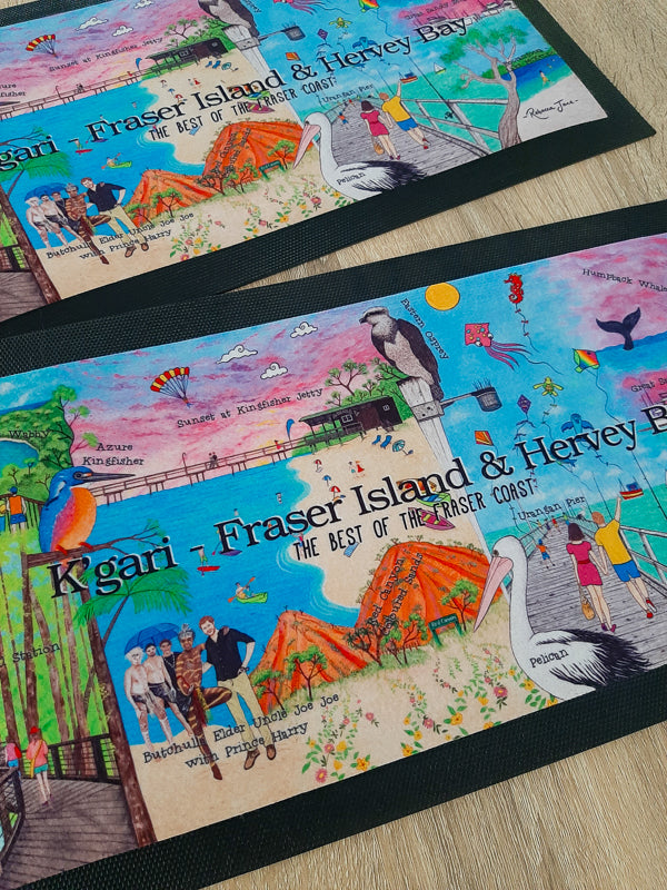 Best of Fraser Coast Central Station Bar Mat