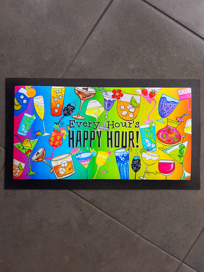 Happy Hour Bar Mat