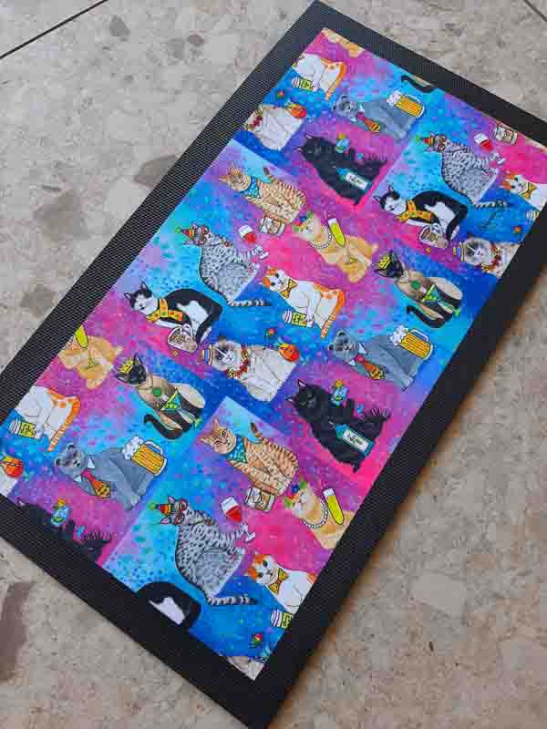 Thirsty Felines Bar Mat