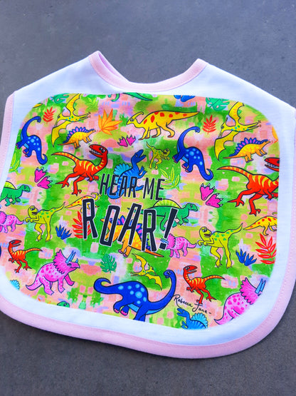 Delightful Dinos Baby Bib