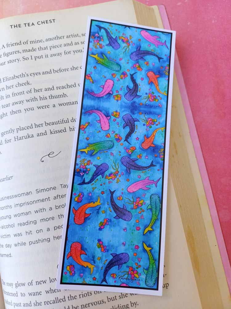 Whale Shark Wishes Bookmark