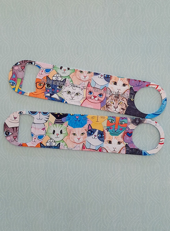 Colourful Cats Bottle Opener