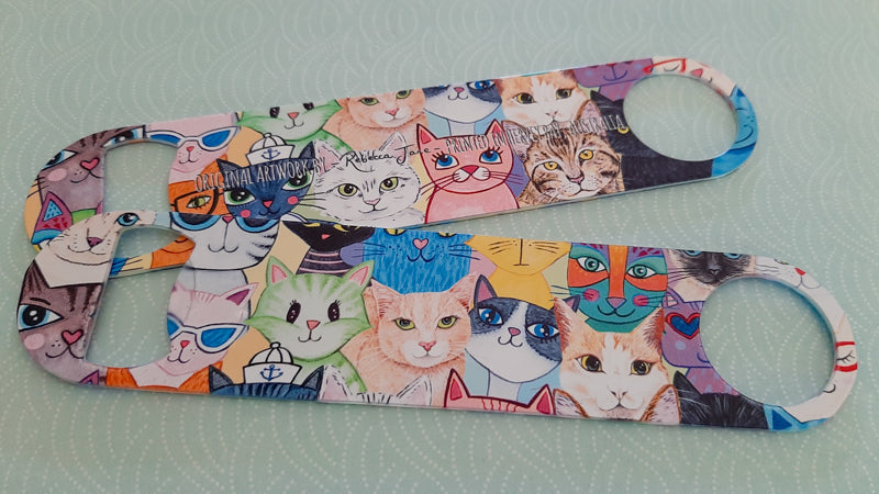 Colourful Cats Bottle Opener