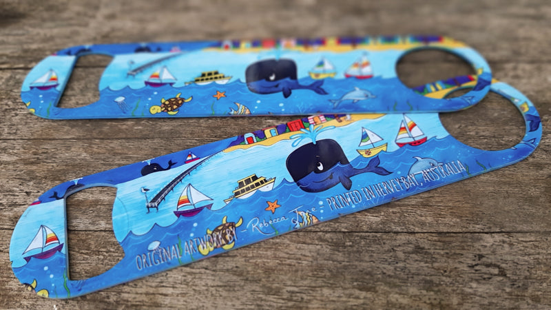 Whale Town Bottle Opener