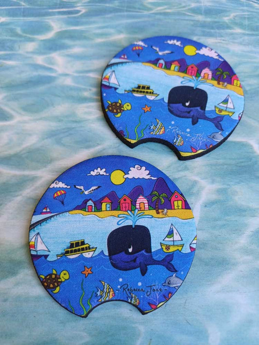 Whale Town Car Coaster