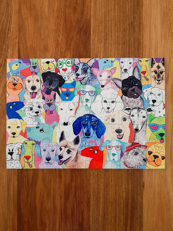 Dashing Dogs Chunky Puzzle