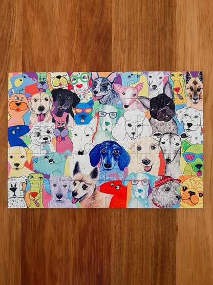 Dashing Dogs Chunky Puzzle