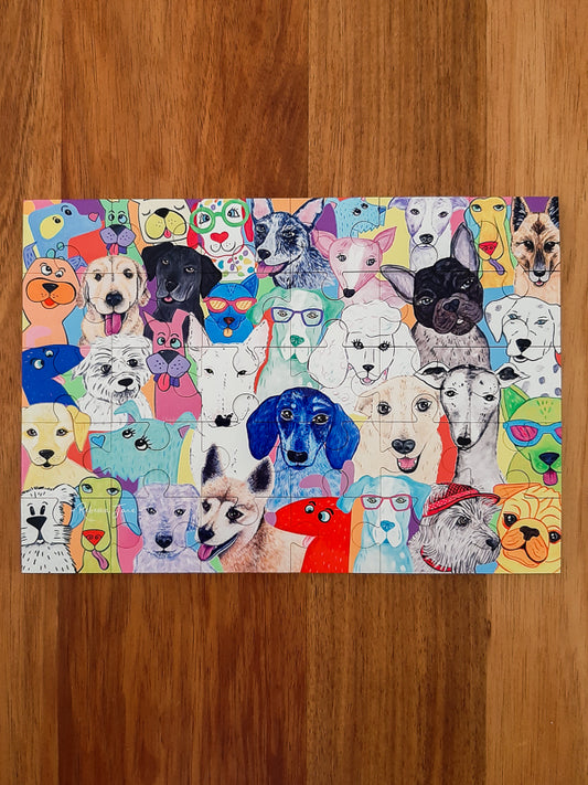 Dashing Dogs Chunky Puzzle