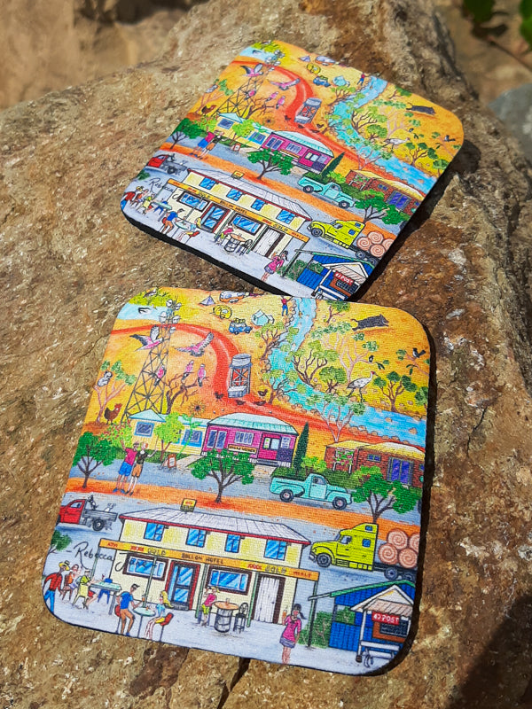 Bollom on the Wallam Pub Coaster