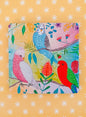 Colourful Birds of Australia Pink Galah Coaster