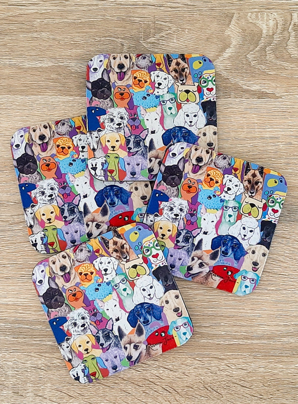 Dashing Dogs Coaster