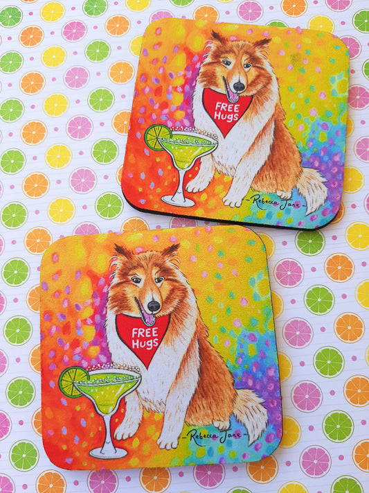 Free Hugs Coaster
