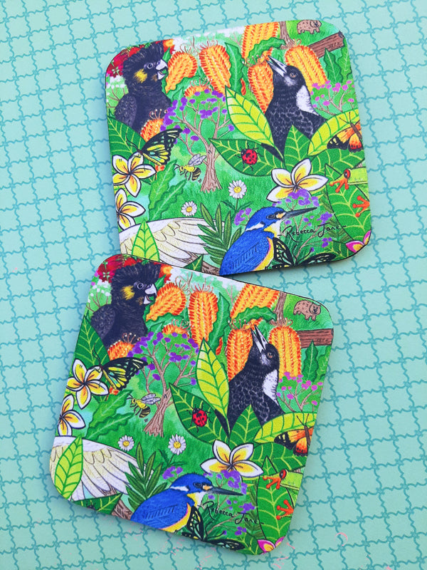 Natives Magpie Coaster