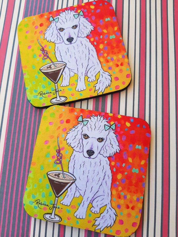 Posh Poodle Coaster