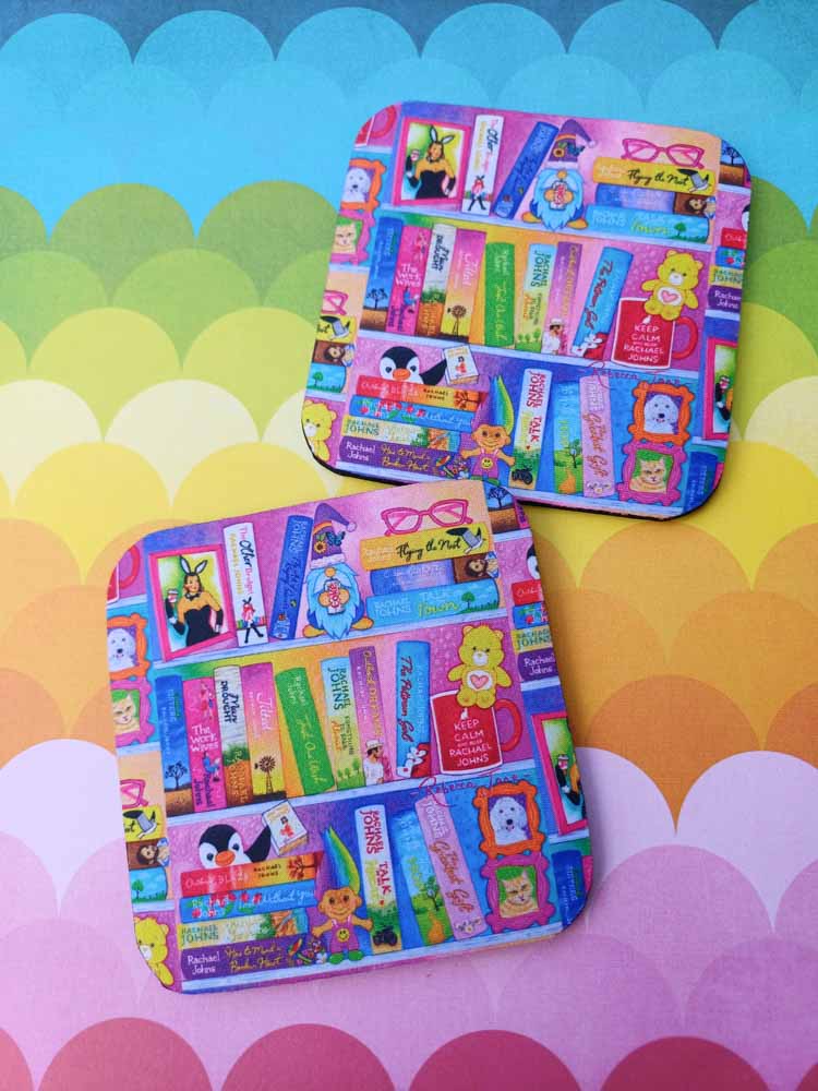 Rachael's Library Coaster