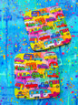 Rainbow Road Trip Coaster
