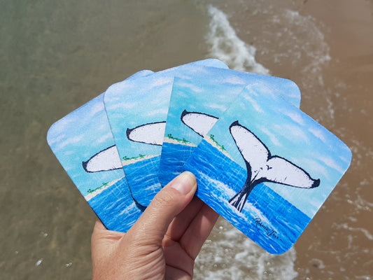 Whale Tail Coaster