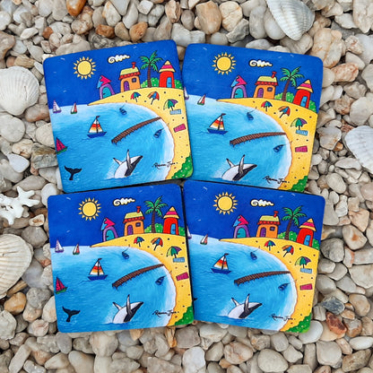 Wild Bay Beach Coaster