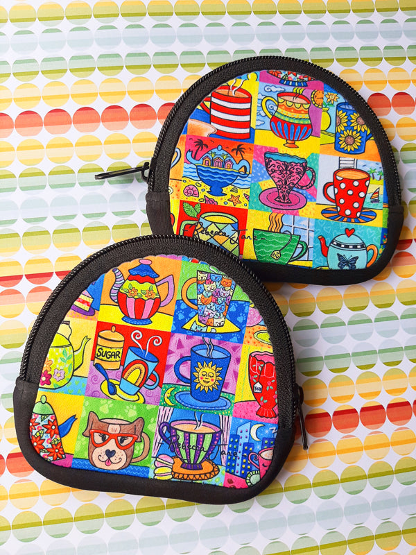 Cuppa Time Coin Pouch