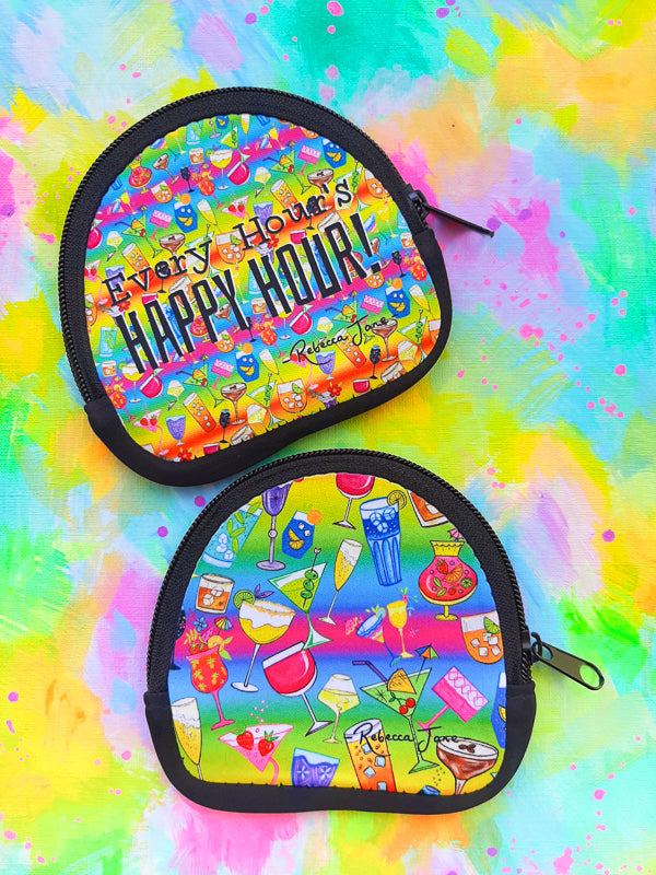 Happy Hour Coin Pouch